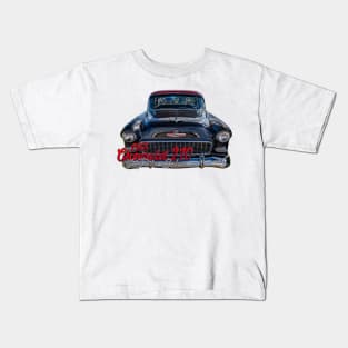 1955 Chevrolet 210 4 Door Sedan Kids T-Shirt